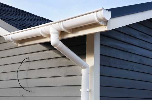 PVC Rain Gutter Installation in Bloomfield Hills